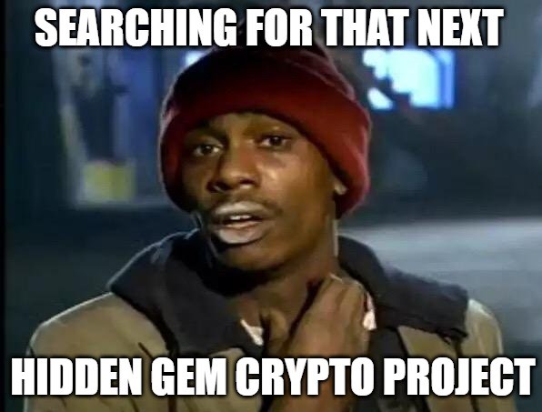 Searching for the Next Hidden Gem Crypto Project