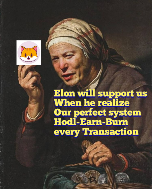 Tell to elon before its too late meow