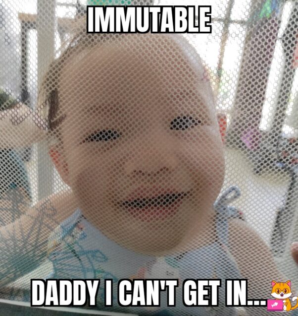 Immutable Baby Cate