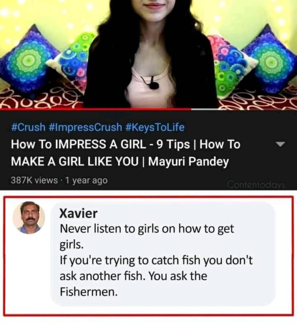 Ask the Fisherman man instead