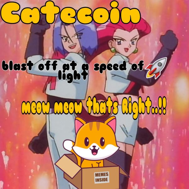 Catecoin blast at a speed if light…