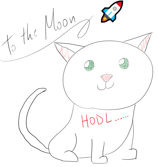 We going to the moon…HODL