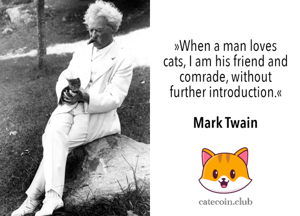 Based and catpilled Mark Twain.