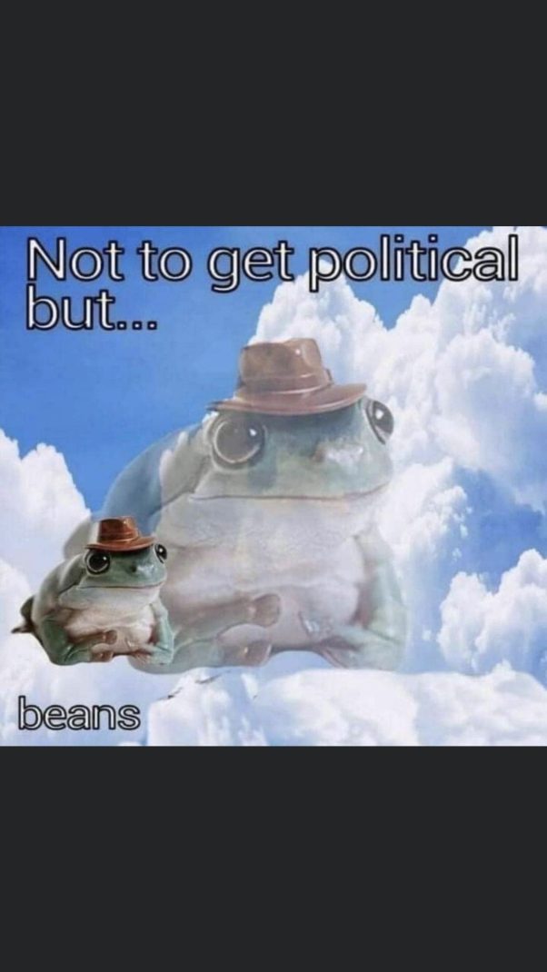 Beans and beans, kids.